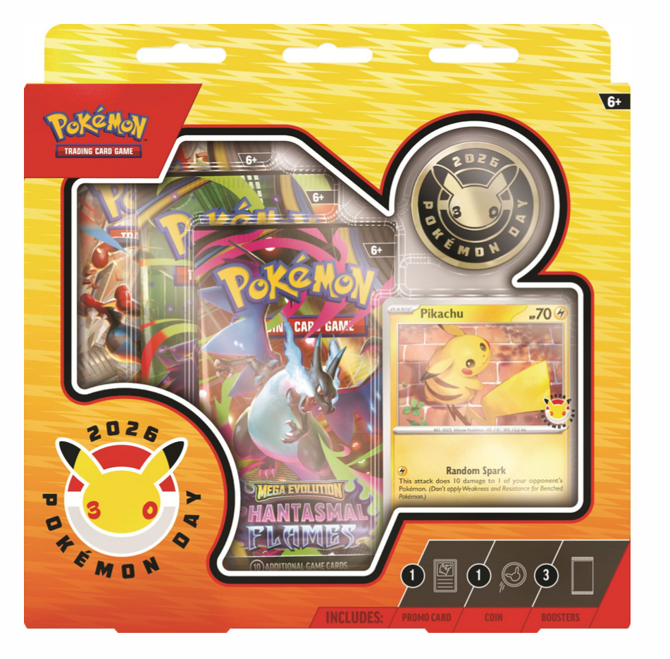 SPECIAL COLLECTION POKÉMON DAY 2026 30 ANIVERSARIO. - Inglés 🇬🇧