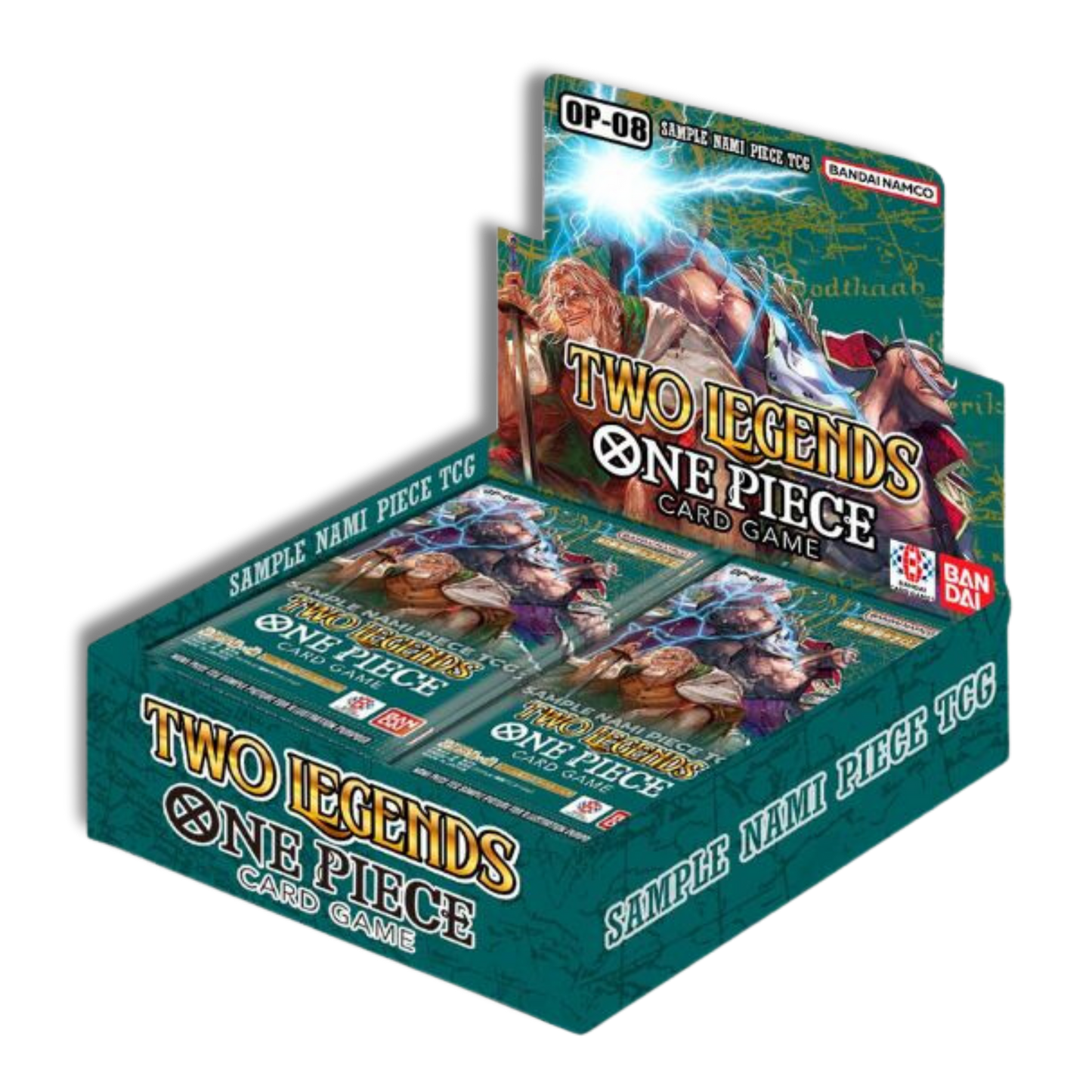 Caja de 24 Sobres Two Legends OP08 - Inglés 🇬🇧