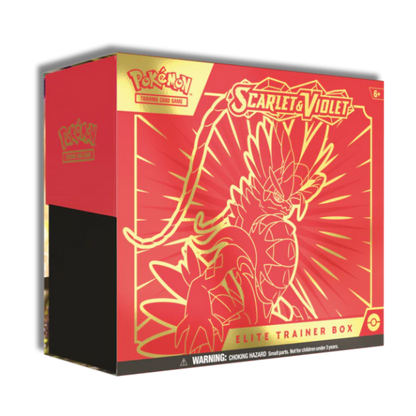 Caja de Entrenador Elite Escarlata y Purpura Koraidon - Inglés 🇬🇧