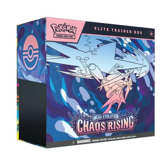 *RESERVA* ETB Caja de Entrenador Élite Chaos Rising - Inglés 🇬🇧 y Español 🇪🇸